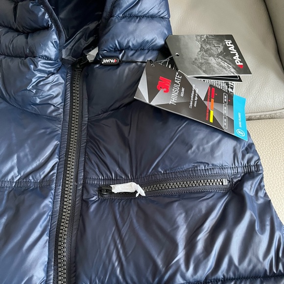 NWT - Pajar Quilted Lightweight Hooded Puffer Vest - Men Size L / Women XL - Picture 7 of 13